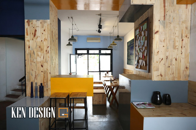 thiết kế quán cafe đẹp